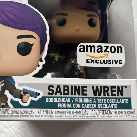 NEW Star Wars Sabine Wren Exclusive Funko Pop Figure #655 - Picture 3 of 8